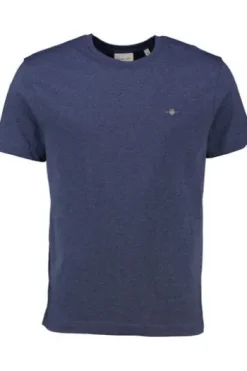 GANT Regular Fit Shield T-Shirt dk jeansblue melange