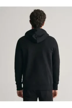 GANT Shield Hoodie schwarz
