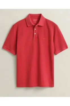 GANT Sunfaded Polo-Shirt rose red Regular Fit