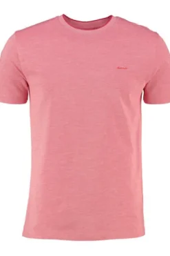 GANT Two-Toned Piquè T-Shirt rose red Regular Fit