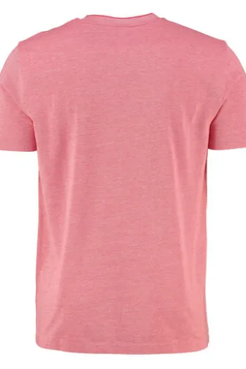 GANT Two-Toned Piquè T-Shirt rose red Regular Fit