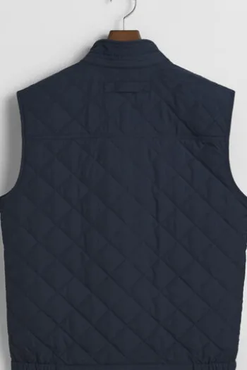 GANT Windcheater Weste evening blue Regular Fit