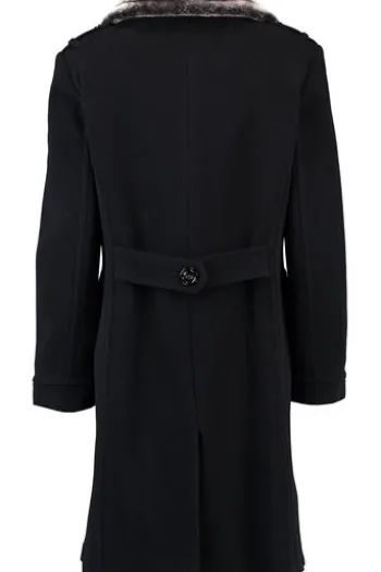 GIL BRET Wolljacke mit Webpezlz marine