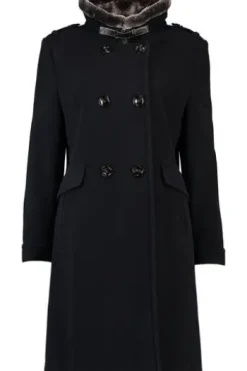 GIL BRET Wolljacke mit Webpezlz marine