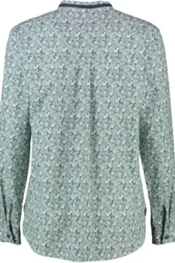 HAMMERSCHMID Bluse Gloria blau geblümt