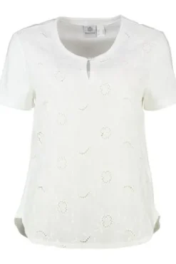 HAMMERSCHMID Blusenshirt Lisbeth weiß Kurzarm