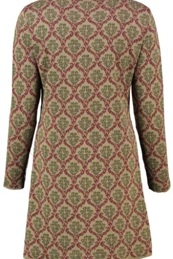 HAMMERSCHMID Jacquard-Strickjacke Andermatt schilf gemustert