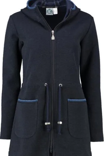 HAMMERSCHMID Long-Jacke Leogang marine in bequemer Stretch-Qualität
