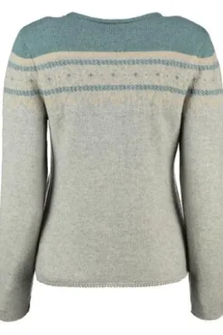 HAMMERSCHMID Strickjacke Lathi grau in warmer Wollmix-Qualität