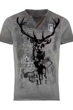 HANGOWEAR T-Shirt Elvis grau