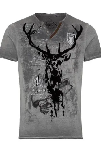 HANGOWEAR T-Shirt Elvis grau