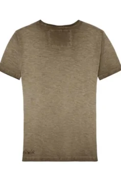 HANGOWEAR T-Shirt Feiko hellbraun Kurzarm
