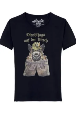 HANGOWEAR T-Shirt Fynn dunkelblau Kurzarm