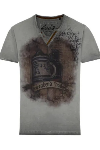 HANGOWEAR T-Shirt Gebbo grau
