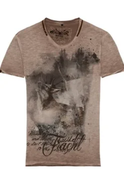 HANGOWEAR T-Shirt Gerhard hellbraun