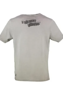 HANGOWEAR T-Shirt grau Kurzarm Rocking Schwarzwald