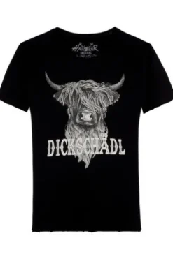 HANGOWEAR T-Shirt Qani Men schwarz Kurzarm