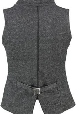 HANGOWEAR Weste grau Kurzarm Jamila