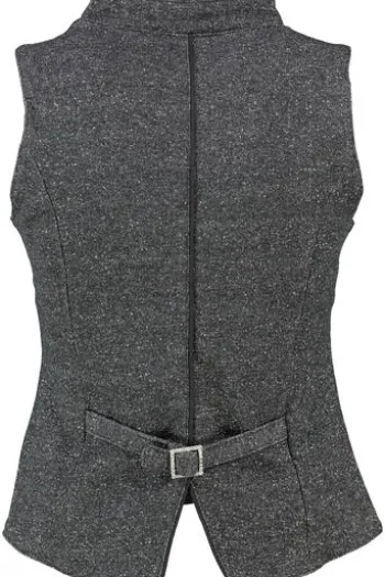HANGOWEAR Weste grau Kurzarm Jamila