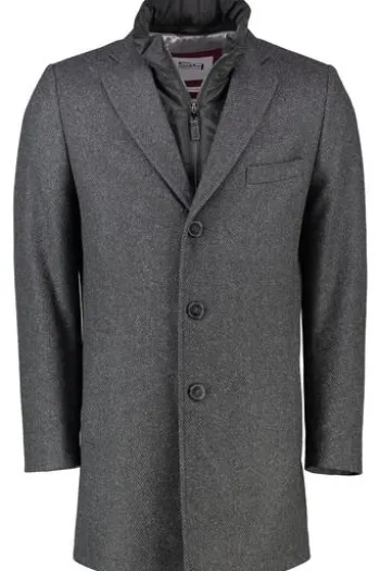 Herren Mantel: S4 JACKETS Kurzmantel New Edison anthrazit