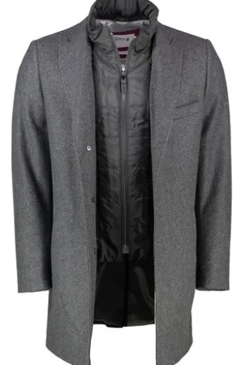 Herren Mantel: S4 JACKETS Kurzmantel New Edison anthrazit
