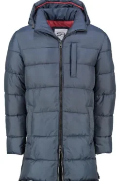 Herren Mantel: S4 JACKETS Stepp-Kurzmantel marine wasserabweisend