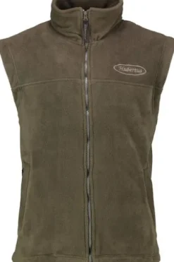 HUBERTUS Fleece-Weste oliv
