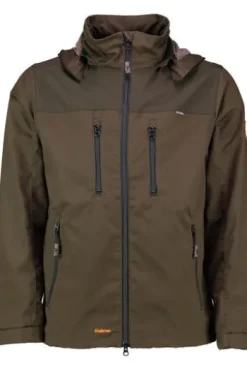 HUBERTUS Jagd-Jacke oliv wasserabweisend, geräuscharm