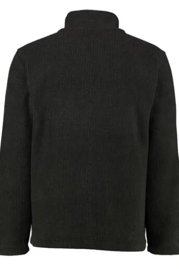 HUBERTUS Strickfleece Jacke oliv