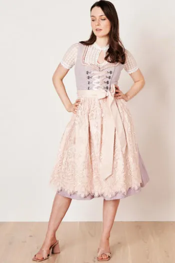 KRÜGER COLLECTION Dirndl flieder Lilja