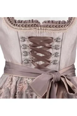 KRÜGER COLLECTION Dirndl flieder Paisleymuster Lisbeth