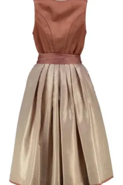KRÜGER COLLECTION Dirndl hellbraun Otilie