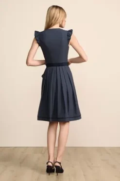 KRÜGER COLLECTION Mini Dirndl marine Isalyn (60 cm)