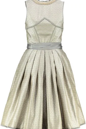 Krüger Collection Mini Dirndl grau Paisley Meyra
