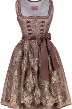 KRÜGER DIRNDL Dirndl rose Paisleymuster Irmi