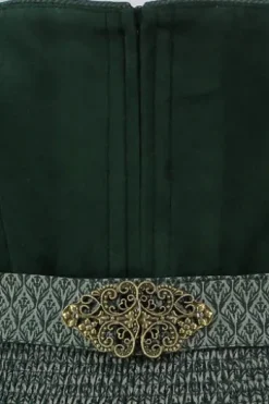 KRÜGER Dirndl grün Alisah 50 cm Mini-Dirndl