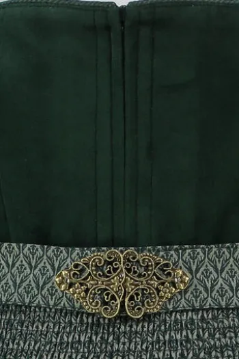 KRÜGER Dirndl grün Alisah 50 cm Mini-Dirndl