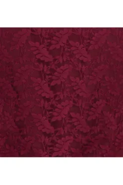 Krüger Dirndl Trachten-T-Shirt Servus & Grias Di weinrot