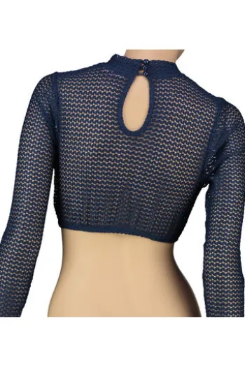 KRÜGER MADL Dirndlbluse marine Granita