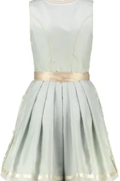 KRÜGER MADL Dirndl hellblau Paisleymuster Dalina