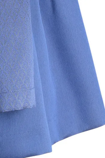 KRÜGER MADL Midi Dirndl blau Alisha (70cm)