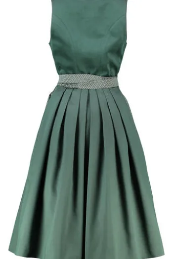 KRÜGER MADL Midi Dirndl dunkelgrün Alisha (70cm)