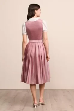 KRÜGER MADL Midi Dirndl rose Alisha (70cm)