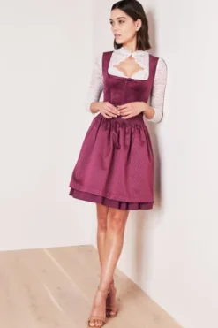 KRÜGER MADL Mini Dirndl beere Alisha