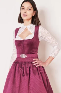 KRÜGER MADL Mini Dirndl beere Alisha