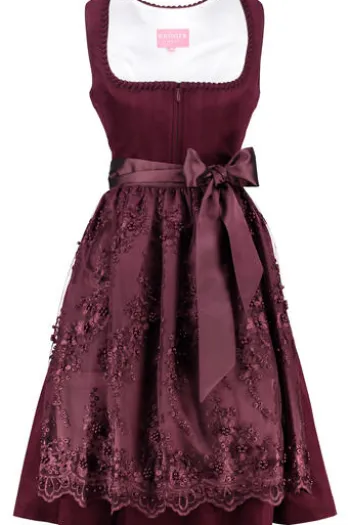 KRÜGER MADL Mini Dirndl beere Betty (60 cm)