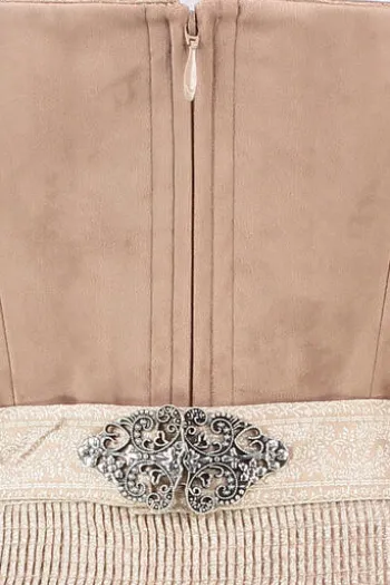 KRÜGER MADL Mini Dirndl beige Aurela (60 cm)
