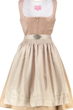 KRÜGER MADL Mini Dirndl beige Aurela (60 cm)