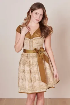 KRÜGER MADL Mini Dirndl beige Annabell