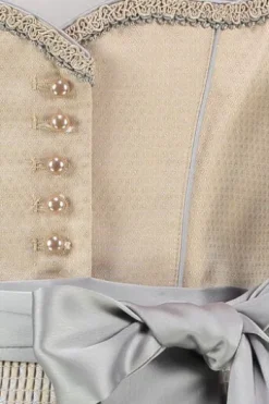 KRÜGER MADL Mini Dirndl beige Millefoglie (60cm)